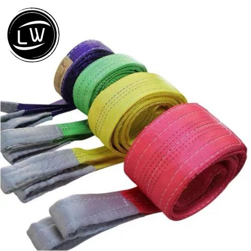 [EZM.1290263] WEBBING SLING 10 TON 10 METER / SABUK HOIST BELT 10 TON 10 METER / PENGANGKAT BARANG 10 TON 10 METER