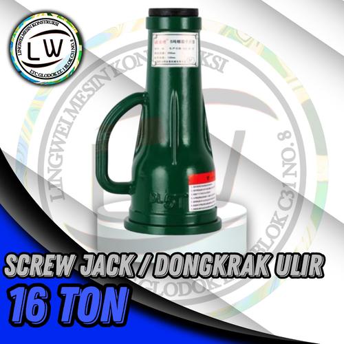 [EZM.1290283] SCREW JACK / DONGKRAK ULIR / DONGKRAK PUTAR 16 TON
