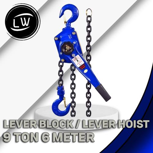 [EZM.1290448] LEVER BLOCK 9 TON 6 METER / LEVER CHAIN 9 TON 6 METER / LEVER HOIST 9 TON 6 METER / KOTREK RANTAI 9 TON 6 METER