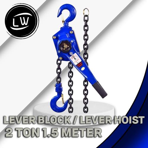 [EZM.1290453] LEVER BLOCK 2 TON 1.5 METER / LEVER CHAIN 2 TON 1.5 METER / LEVER HOIST 2 TON 1.5 METER / KOTREK RANTAI 2 TON 1.5 METER