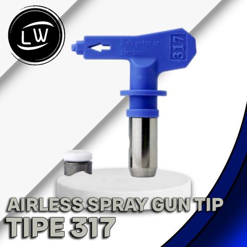 [EZM.1290490] NOZZLE CAT TANPA UDARA TIPE 317 / AIRLESS SPRAY GUN TIP TIPE 317