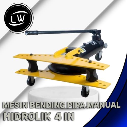 [EZM.1290507] MESIN BENDING PIPA MANUAL 4 INCHI / MESIN PEMBENGKOK PIPA HIDROLIK MANUAL 4 INCHI