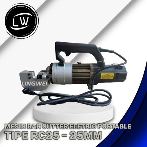 [EZM.1290510] MESIN BAR CUTTER ELEKTRIK / MESIN PEMOTONG BESI PORTABLE RC25 25MM