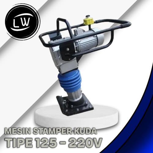 [EZM.1290516] MESIN STAMPER KUDA / MESIN PEMADAT TANAH / TAMPING RAMMER 125 - 220V