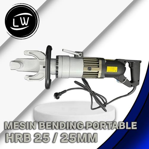 [EZM.1290549] MESIN BENDING BESI 25 MM / MESIN PEMBENGKOK BESI PORTABLE HRB 25