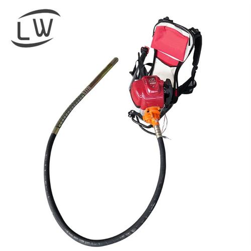 [EZM.1290709] MESIN VIBRATOR RANSEL BACKPACK BETON COR SEMEN BENSIN + SELANG 2,5M