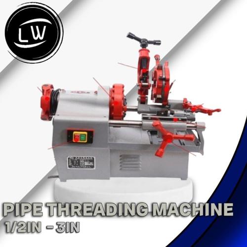 [EZM.1290792] MESIN SENAI PIPA LISTRIK 1/2" - 3" Pipe Threading Machine 3 INCH