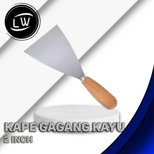 [EZM.1290811] KAPE GAGANG KAYU 2 INCH /SKRAP SCRAPPER WODDEN GOOD 2 INCH