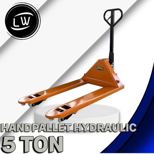 [EZM.1290817] HANDPALLET HIDROLIK 5 TON - 5000 KG / HANDPALLET FORKLIFT MANUAL 5 TON - 5000KG