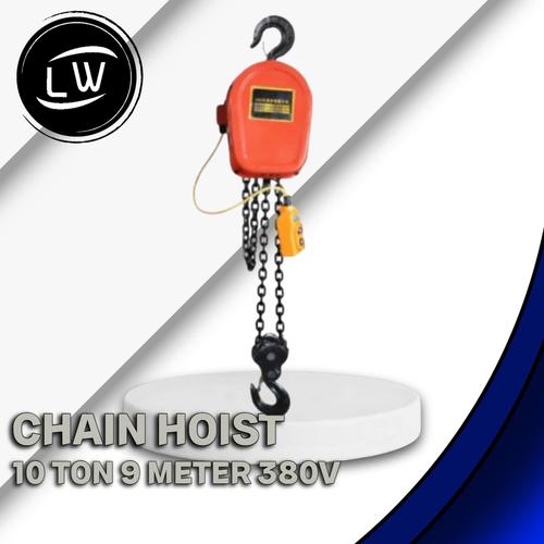 [EZM.1290830] ELECTRIC CHAIN HOIST 10 TON 9 METER 3 PHASE / CHAIN BLOCK ELEKTRIK 10 TON 9 METER 3 PHASE
