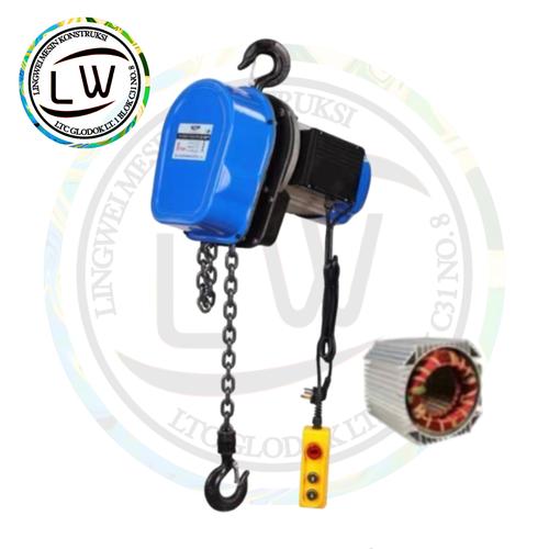 [EZM.1290834] ELECTRIC CHAIN HOIST  3 TON 9 METER 1 PHASE 220V / CHAIN BLOCK ELEKTRIK 3 TON 9 METER 1 PHASE 220V