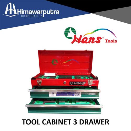 [EZM.1300005] TOOL BOX / CABINET 3 LACI HANSTOOL IMPORT [Voucher]