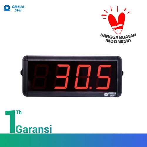 [EZO.9800018] Temperature Display Type K ukuran 4inch - Omega Star