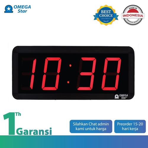 [EZO.9800023] JAM DIGITAL SEGMENT 10 INCH 4 DIGIT BESAR - OMEGA STAR