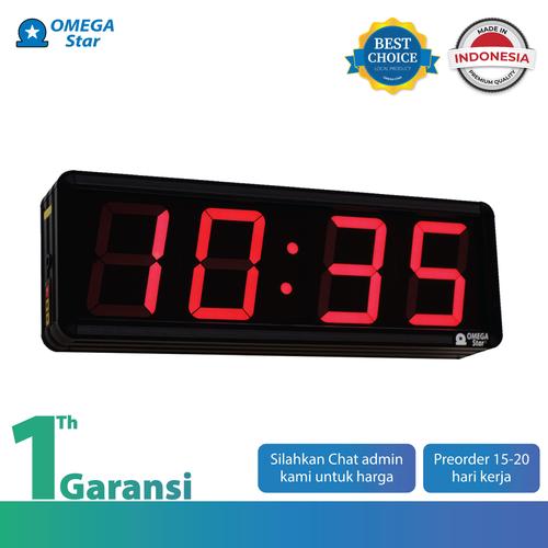 [EZO.9800025] JAM DIGITAL SEGMENT 8 INCH 4 DIGIT BESAR - OMEGA STAR