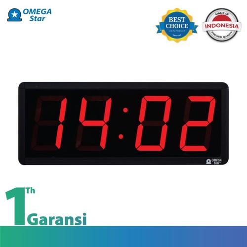 [EZO.9800026] JAM DIGITAL DINDING LOBBY / LOBI / RUANG MEETING 5 INCH - OMEGA STAR