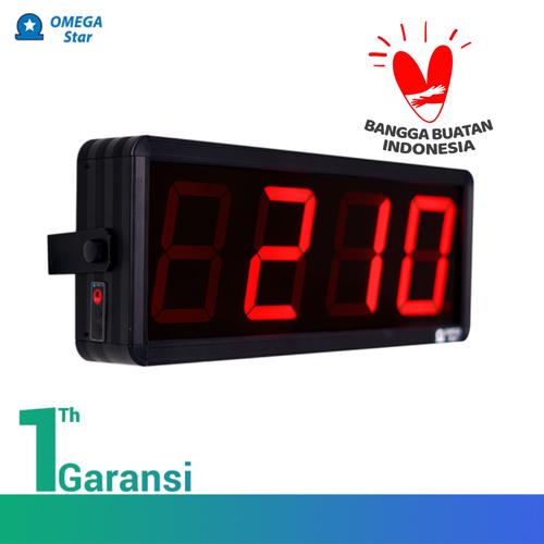 [EZO.9800053] Alat Counter 4 inch 4 digit - Omega Star