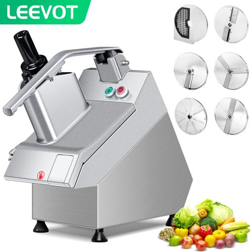 [EZO.9900006] Pemotong Sayur Elektrik Mesin Potong Sayuran Alat Pemotong Kentang Leevot VC60MS alat pemotong bawang merah alat pemotong sayuran multifungsi