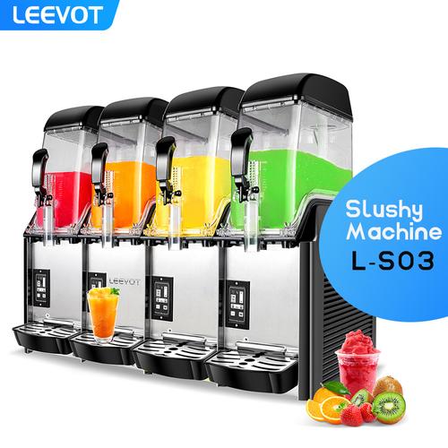 [EZO.9900018] Leevot slushy machine L-S04 mesin smoothie mesin cair slushy maker