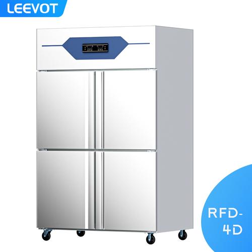 [EZO.9900037] Leevot Upright Freezer Chest Freezer 4 Pintu Mesin Freezer RFD-4D