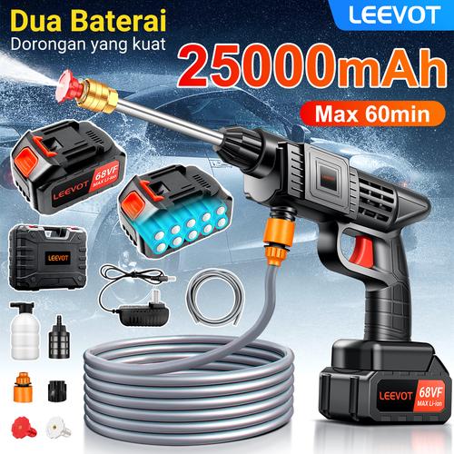 [EZO.9900038] Leevot jet cleaner cordless alat cuci motor portable mesin cuci mobil