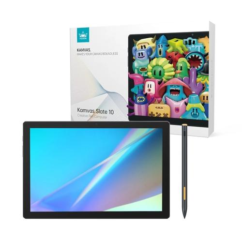 [EZO.7200017] Huion Kamvas Slate 10 Pen Tablet Android-based, 10.1" FHD+ Screen, Full-lamination, 4096 Levels of Pressure Sensitivity, Best Gift for Kids and Beginners