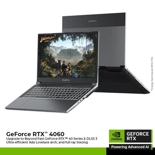 [EZO.7200040] Laptop Gaming COLORFUL EVOL X15 AT GeForce RTX 4060 i7-13700HX RAM 16GB 512GB SSD