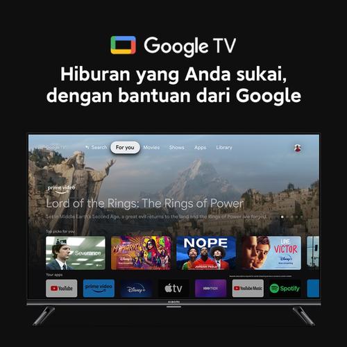 [EZO.7200136] Xiaomi Google TV A 32 Pro | Smart TV LED HD | Speaker 20W | Dolby Audio | DTS-X, DTS Virtual:X