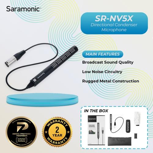[EZO.7200140] Saramonic SR-NV5X Directional Condenser Microphone