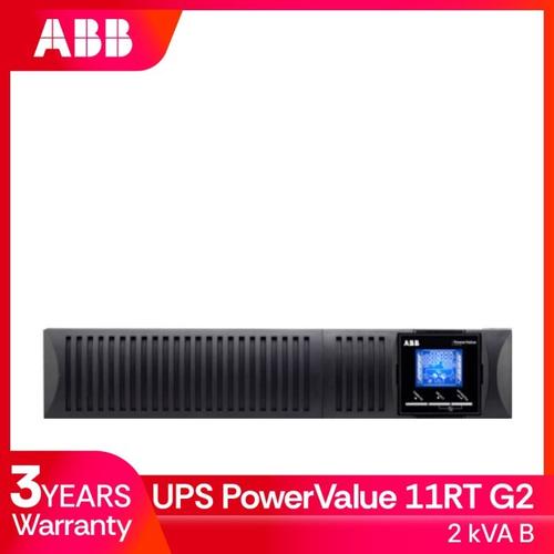 [EZO.7200212] ABB UPS PowerValue 11RT G2 2kVA B 2000W RS232 USB COM slot 7min
