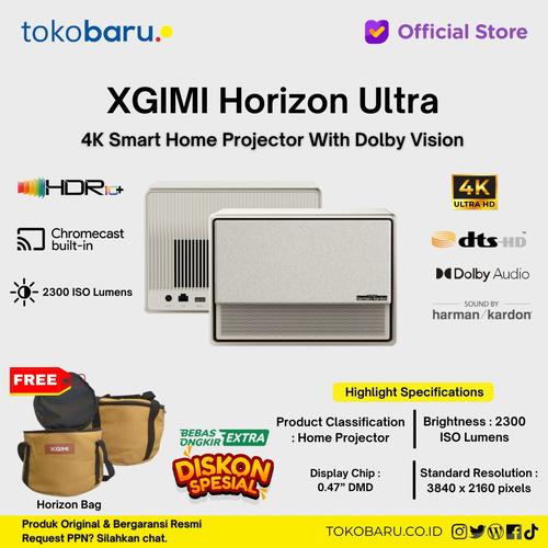 [EZO.7200237] XGIMI HORIZON Ultra 4K Home Projector with Dolby Vision