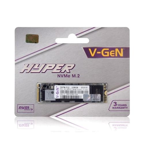 [EZO.7200284] V-Gen SSD Hyper M.2 Pcie Gen3 Nvme 2280 256GB - VGen M2 256 GB