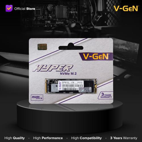 [EZO.7200285] SSD M.2 1TB NVMe V-GeN | Solid State Drive M2 PCIe 1 TB / 1 TERA VGEN