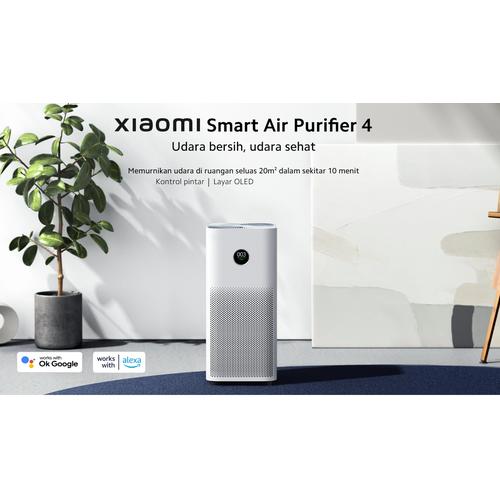 [EZO.7200325] Xiaomi Mi Smart Air Purifier 4 EU 360° Reduce H1N1 Virus Garansi Resmi