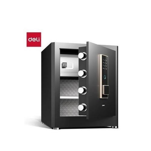 [EZO.7200329] Deli Safe Fingerprint Password ET595 Black Garansi Resmi