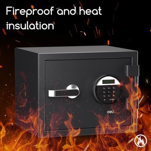 [EZO.7200396] Deli Safe Brankas Digital Fireproof ET580, ET581 ET587 / Tahan Api Garansi Resmi