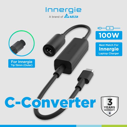 [EZO.2000014] Converter Innergie Tip to Type C 100 Watt PD 3.0 (PPS), QC 4.0