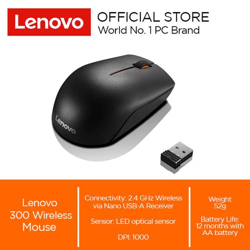 [EZO.2000057] Lenovo 300 Wireless Compact Mouse