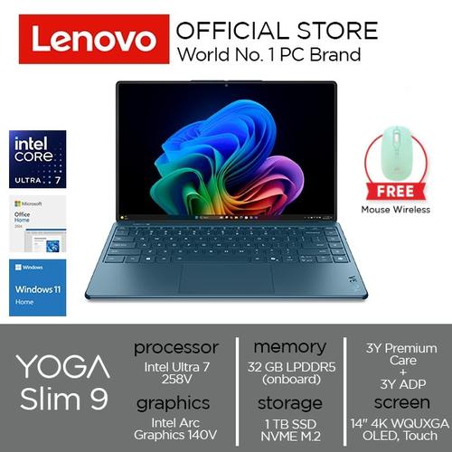 [EZO.2000075] Lenovo Yoga Slim 9i 14ILL10 Core Ultra 7 258V 32GB 1TB SSD W11 OHS 4K OLED Touch