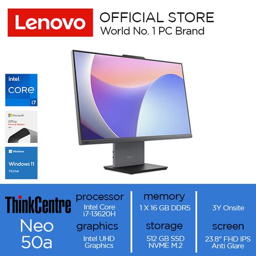 [EZO.2000086] ThinkCentre neo 50a 24 Gen 5 Core i7-13620H 16GB 512GB SSD W11 OHS