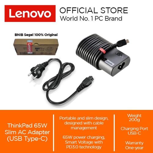 [EZO.2000101] Lenovo ThinkPad 65W Slim AC Adapter (USB Type-C)