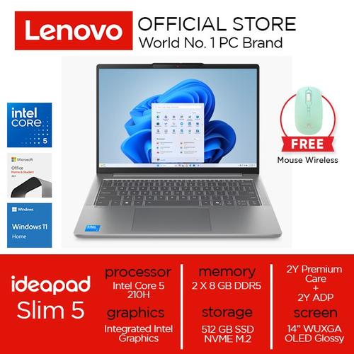 [EZO.2000116] Lenovo IdeaPad Slim 5 14IRH10R Core 5 210H 16GB 512GB W11 OHS