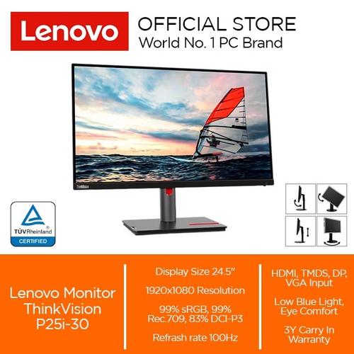 [EZO.2000132] Lenovo ThinkVision P25i-30 24.5" IPS 48Hz