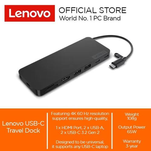 [EZO.2000150] Lenovo USB-C Slim Travel Dock