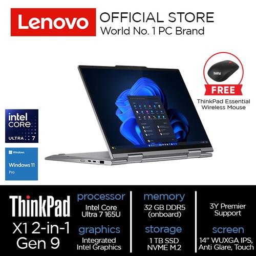 [EZO.2000178] Lenovo ThinkPad X1 2-in-1 Gen 9 Core Ultra 7 165U 32GB 1TB SSD W11 Pro