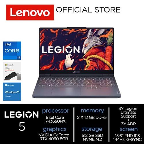 [EZO.2000185] Legion 5 15IRX9 Core i7-13650HX 24GB 512GB SSD RTX 4060 8GB W11 OHS