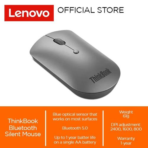 [EZO.2000194] Lenovo ThinkBook Bluetooth Silent Mouse