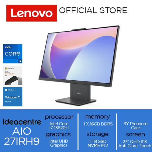 [EZO.2000197] Lenovo IdeaCentre AIO 27IRH9 Core i7-13620H 16GB 512GB Touch
