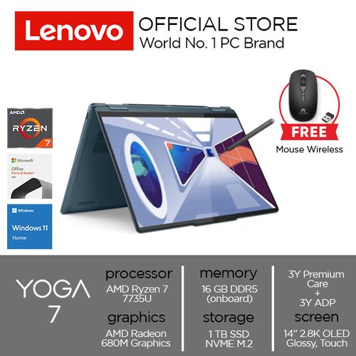 [EZO.2000433] Lenovo Yoga 7 14ARP8 Ryzen 7 7735U 16GB 1TB W11 OHS