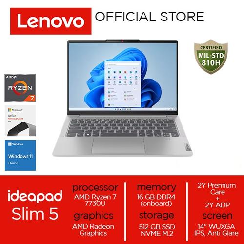 [EZO.2000437] Lenovo IdeaPad Slim 5 14ABR8 Ryzen 7 7730U 16GB 512GB W11 OHS